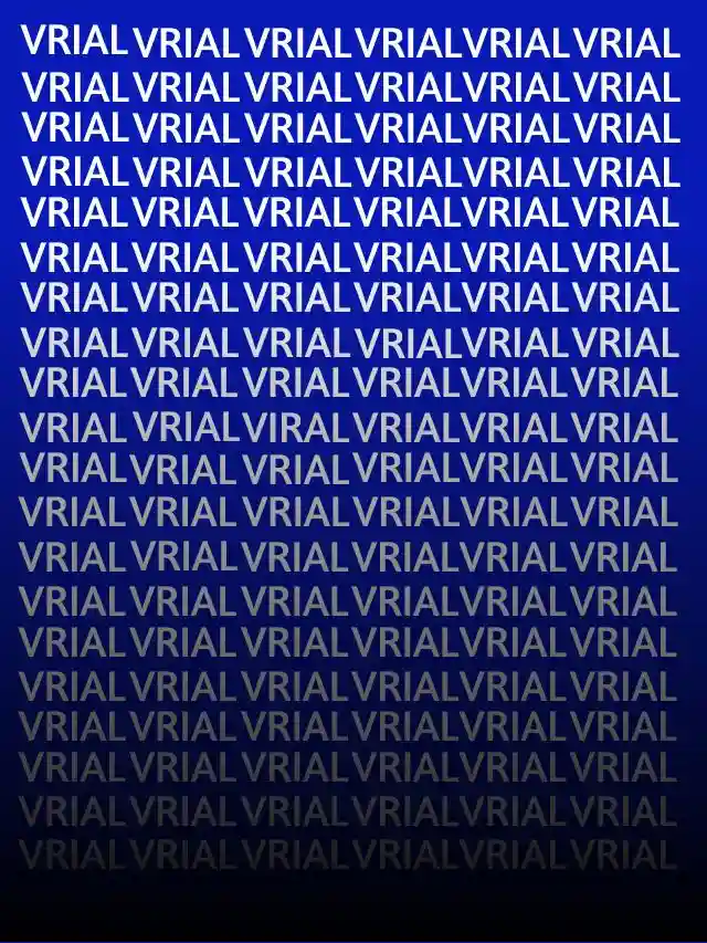 Viral Optical illusion : Can You Spot the Correct Word ‘VIRAL’